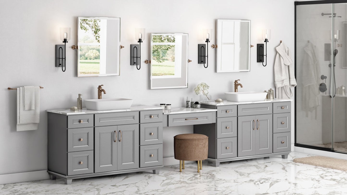 JEFFREY ALEXANDER 445SBZ Marie 1-1/4" Diameter Mushroom Knob - Satin Bronze