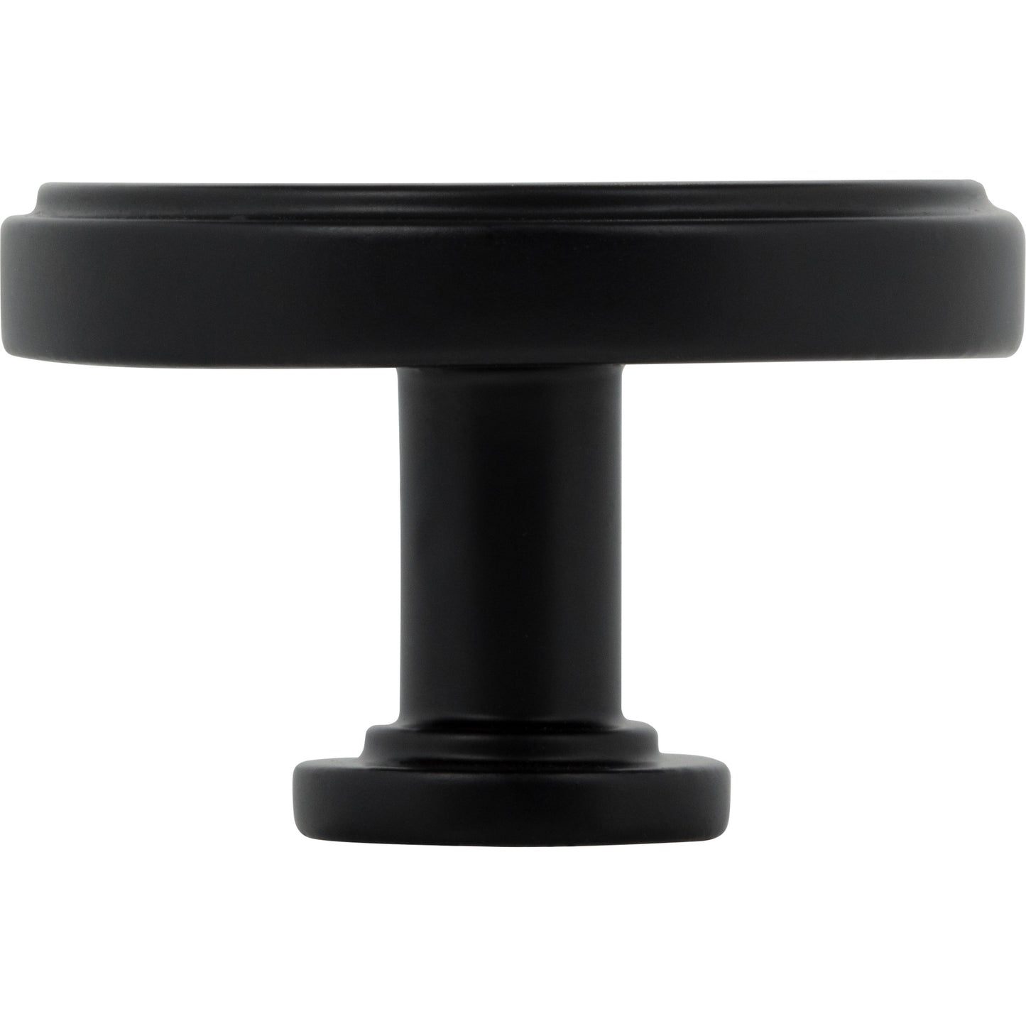 JEFFREY ALEXANDER 171L-MB Richard 1-3/4" Diameter Round Knob - Matte Black