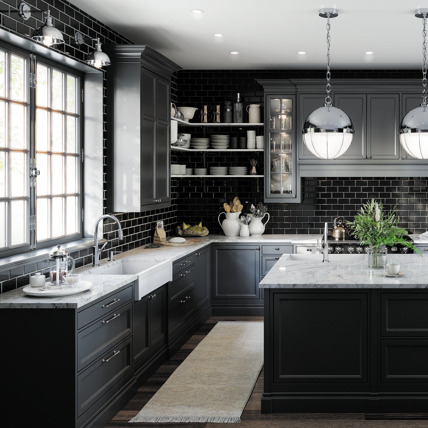 HANSGROHE 04854000 Chrome Locarno Transitional Kitchen Faucet 1.5 GPM