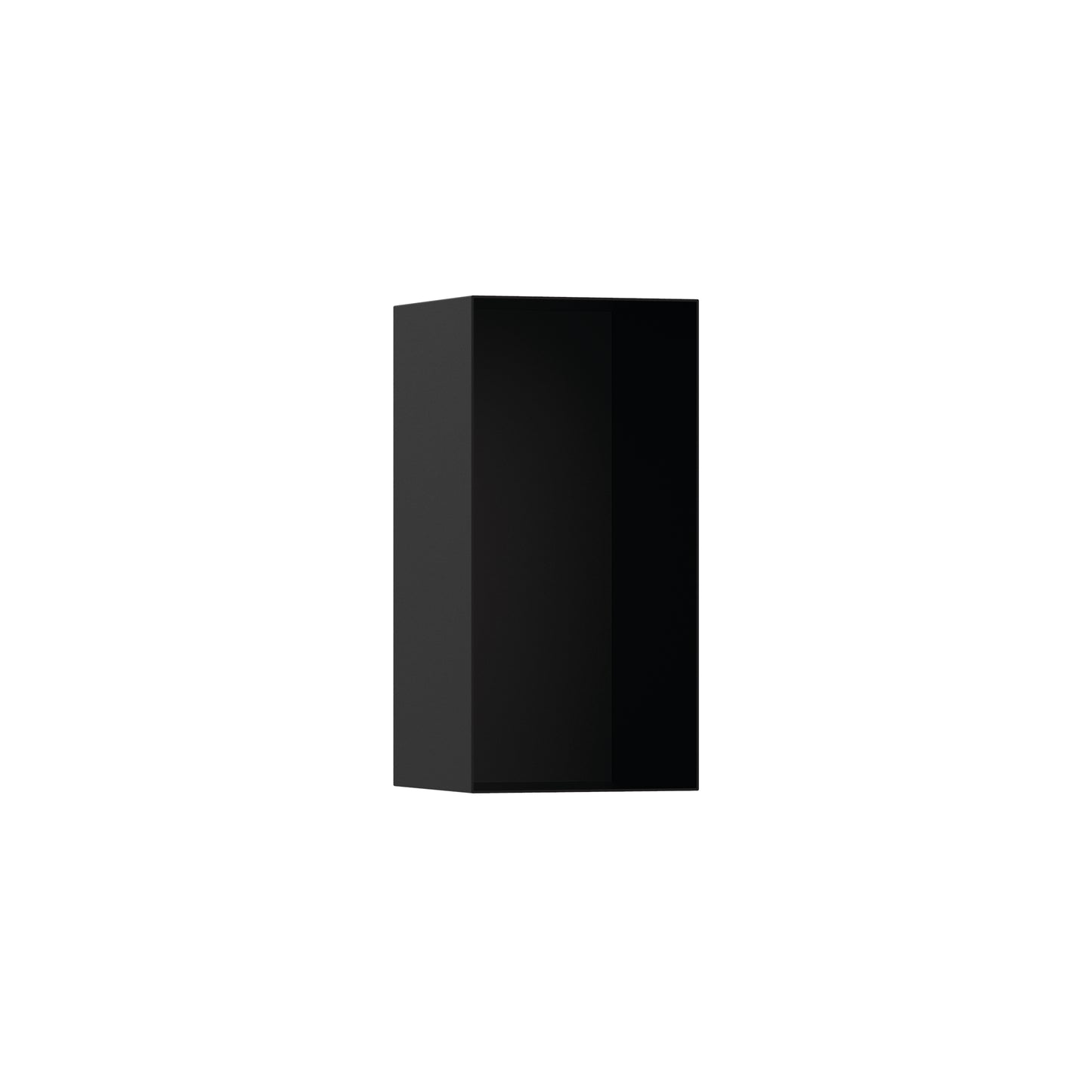 HANSGROHE 56076670 XtraStoris Minimalistic Wall Niche with Open Frame 12"x 6"x 5.5" - Matte Black