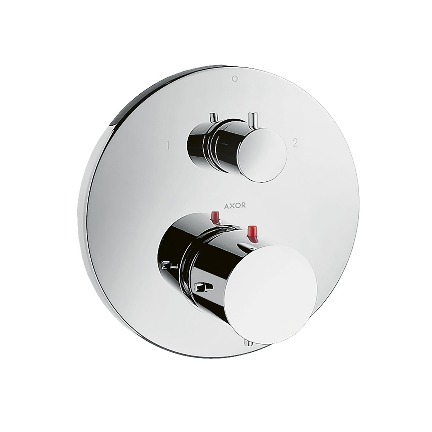 AXOR 10720001 Starck Thermostatic Trim with Volume Control and Diverter - Chrome