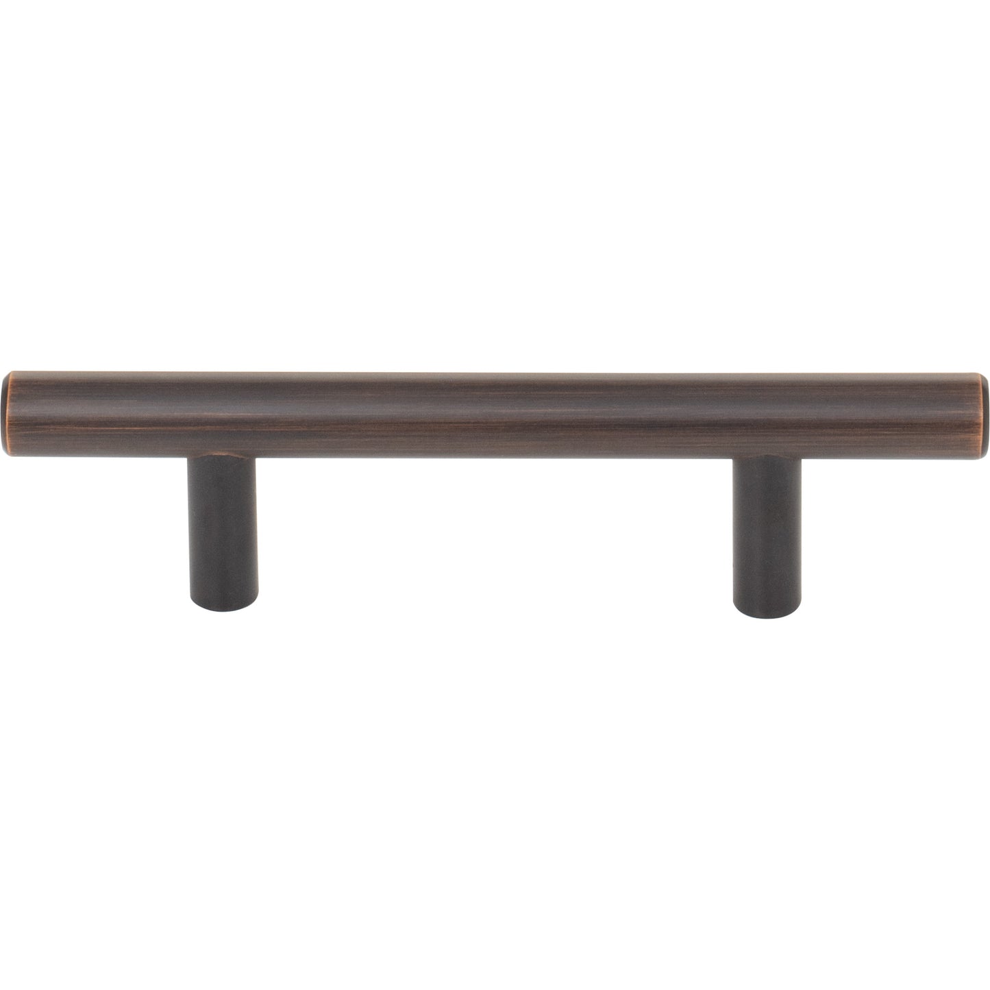 ELEMENTS 136DBB Naples 3" Center-to-Center Bar Pull - Dark Brushed Bronze