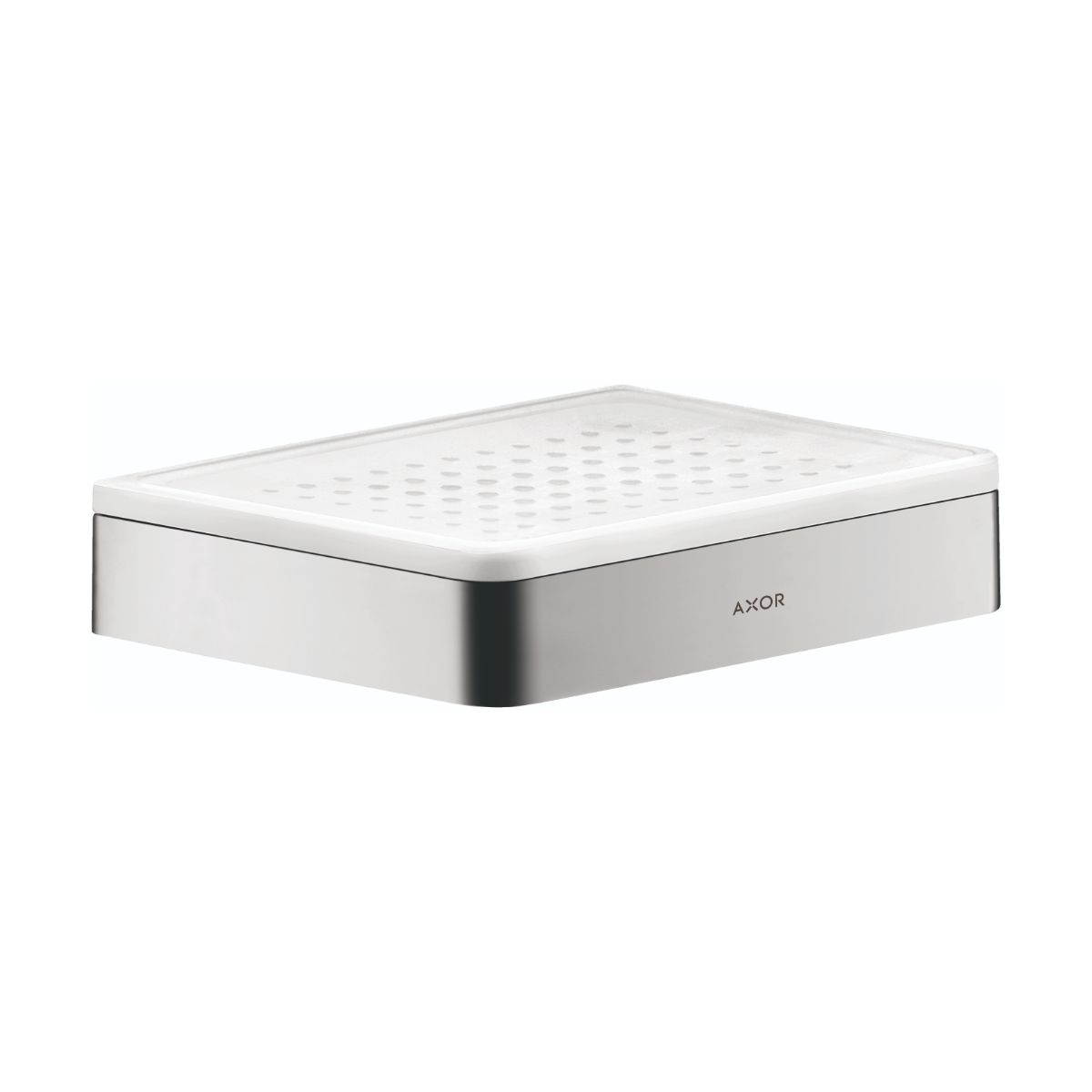AXOR Universal SoftSquare Soap Dish in Chrome