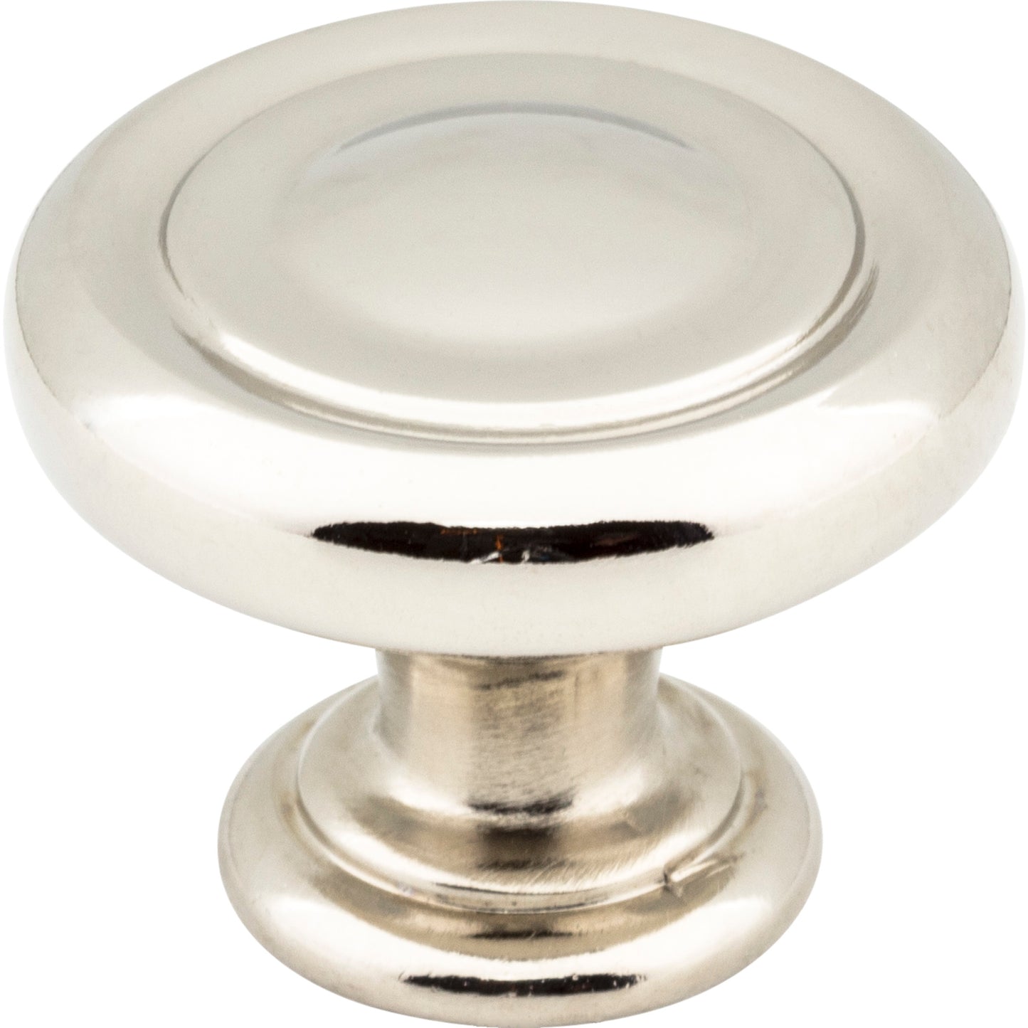 JEFFREY ALEXANDER 117NI Bremen 1 1-1/4" Diameter Mushroom Knob - Polished Nickel