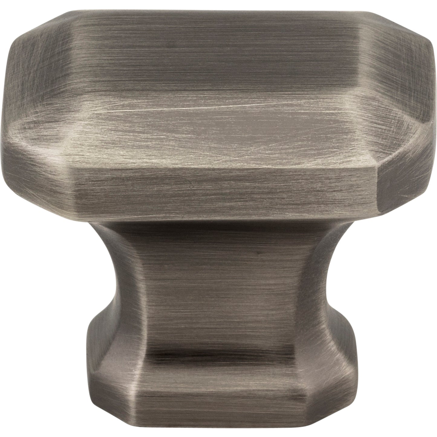 JEFFREY ALEXANDER 165BNBDL Ella 1-1/4" Length Rectangle Knob - Brushed Pewter