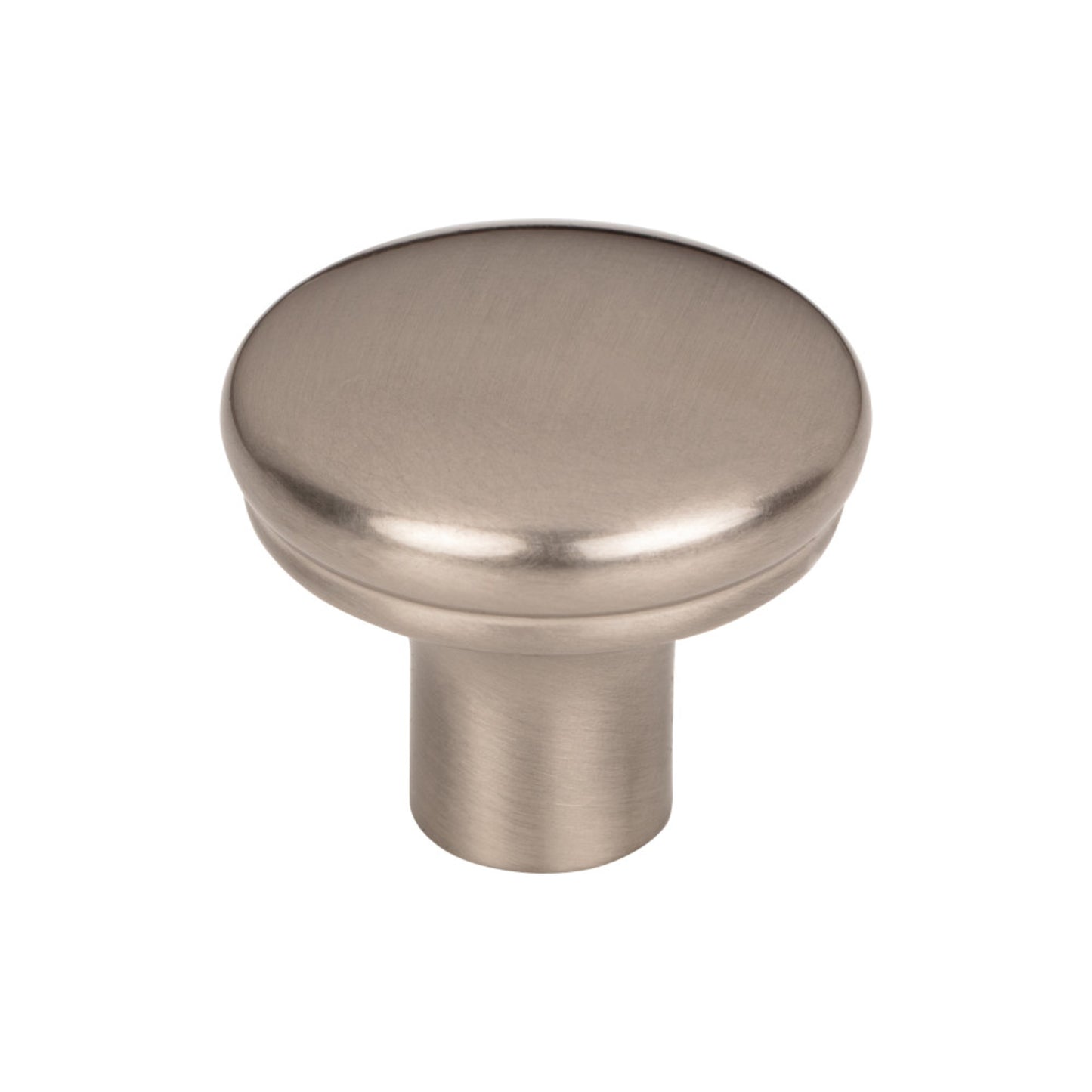 TOP KNOBS TK3050BSN Julian 1 1/4" Length Mushroom Knob - Brushed Satin Nickel