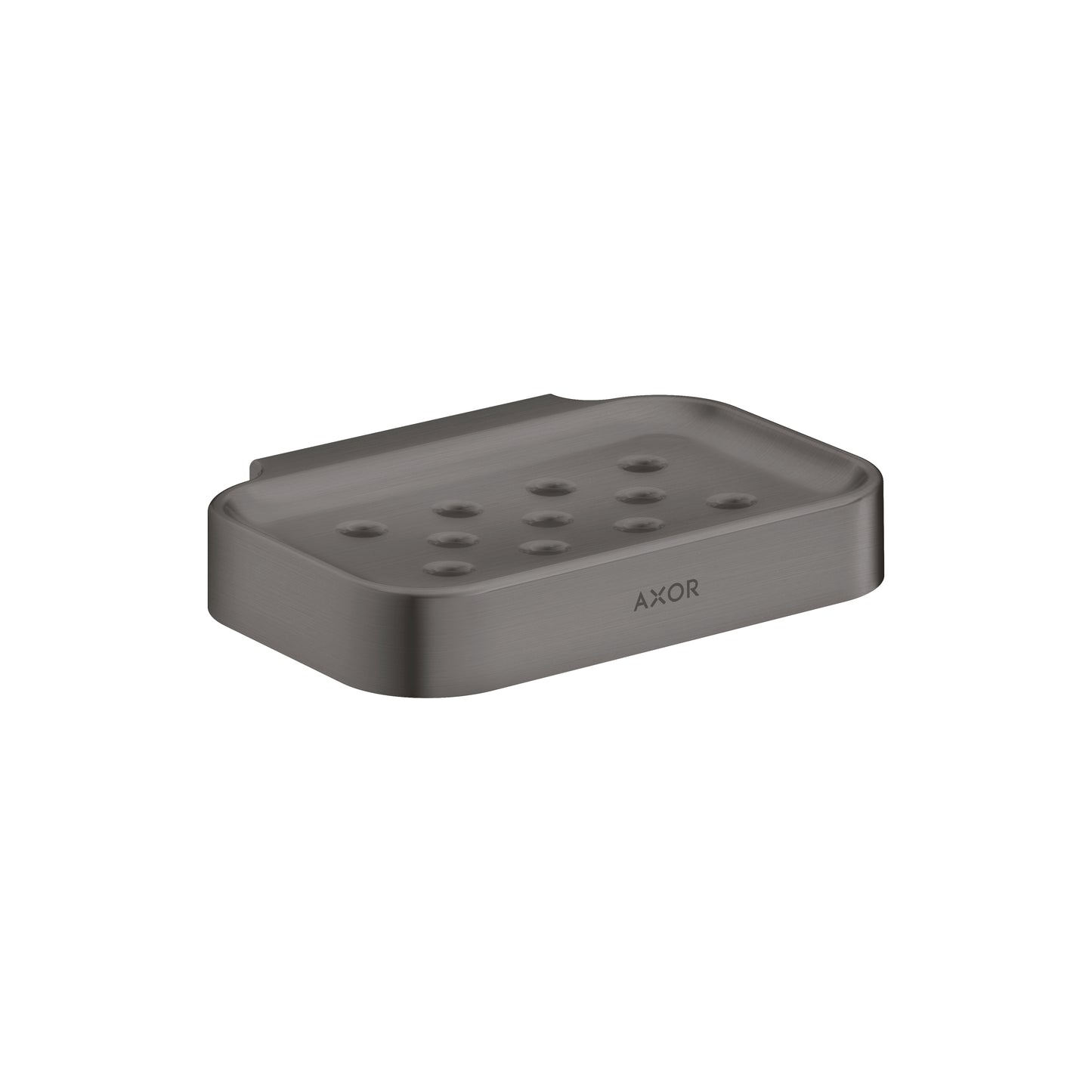 AXOR Universal Circular Soap dish in Brushed Black Chrome