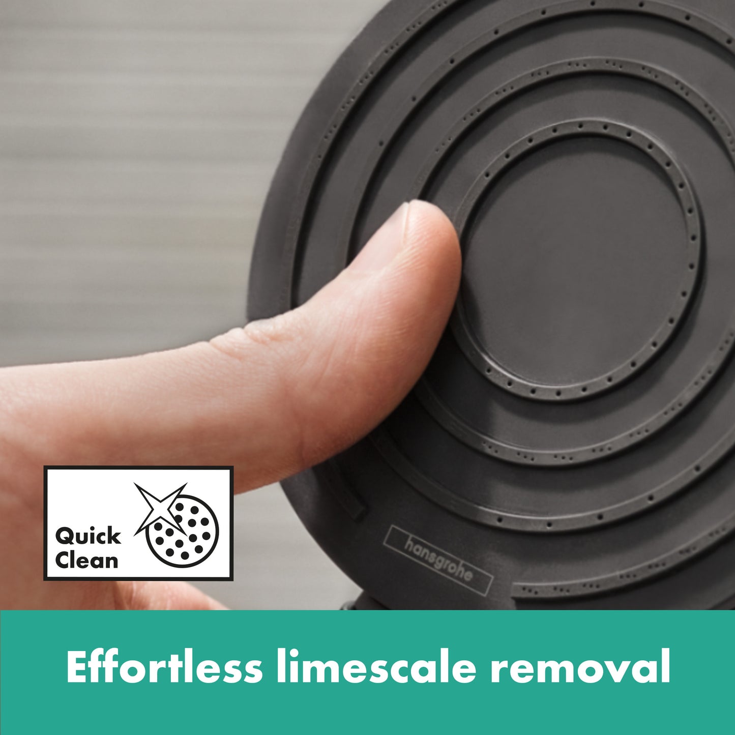 HANSGROHE 24131001 Chrome Pulsify S Modern Showerhead 2.5 GPM