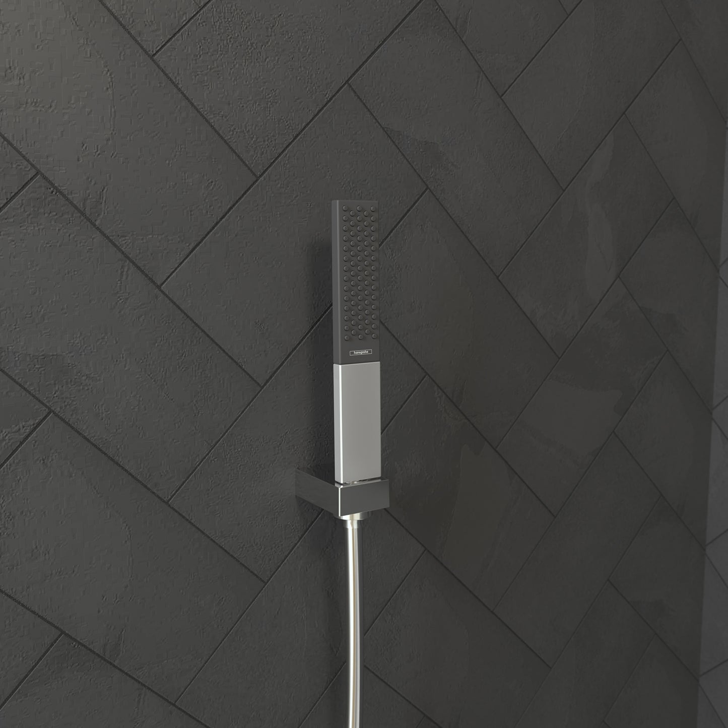 HANSGROHE 28387001 Chrome Modern Handshower Holder