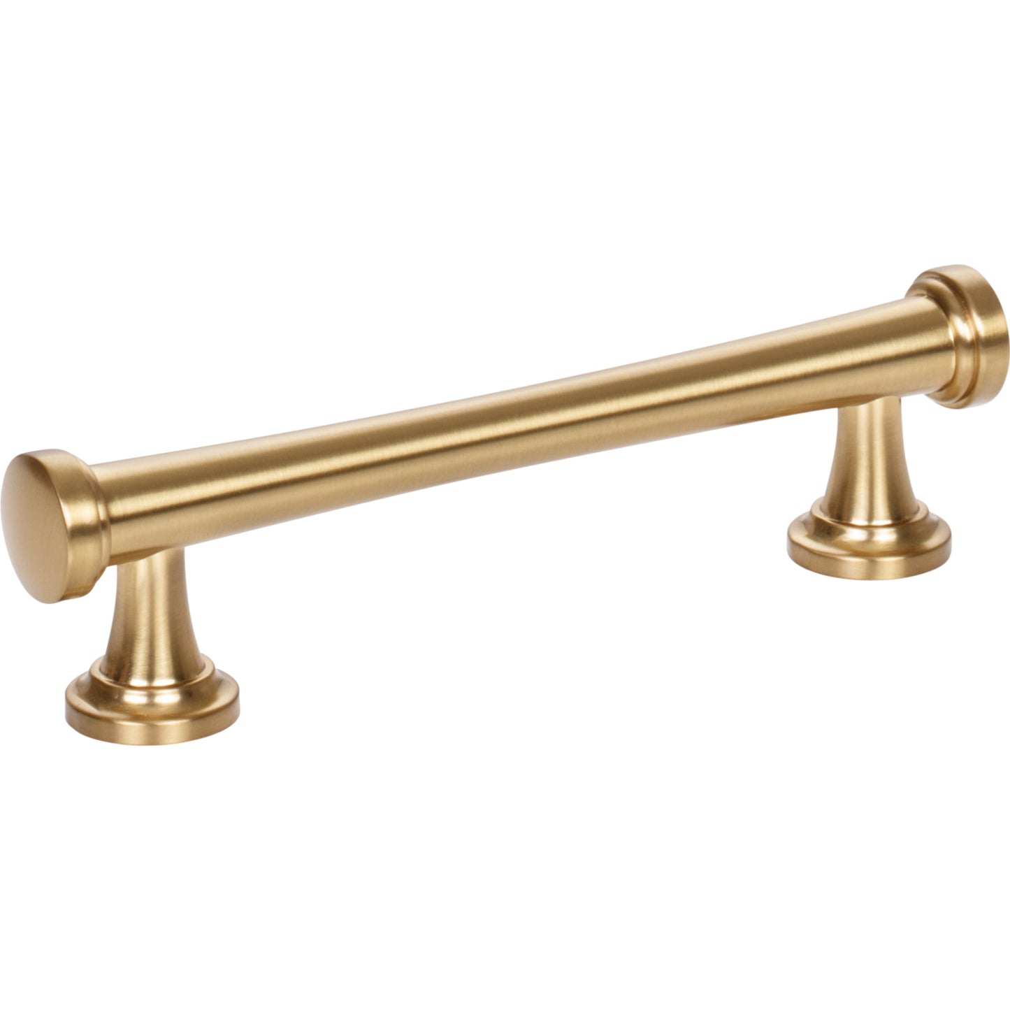 ATLAS 436-WB Browning 3 3/4" Center to Center Bar Pull - Warm Brass