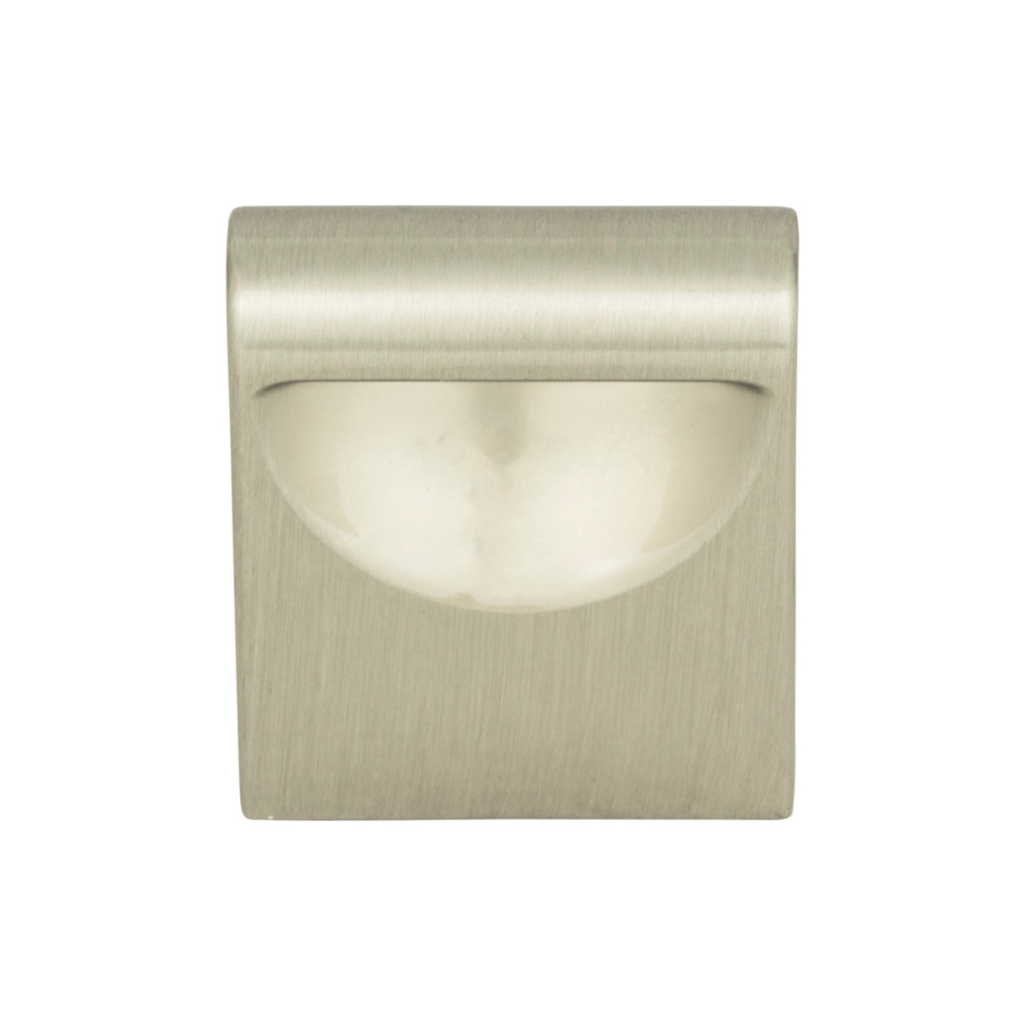 ATLAS A877-BN Round Rail 1 1/8" Diameter Round Knob - Brushed Nickel