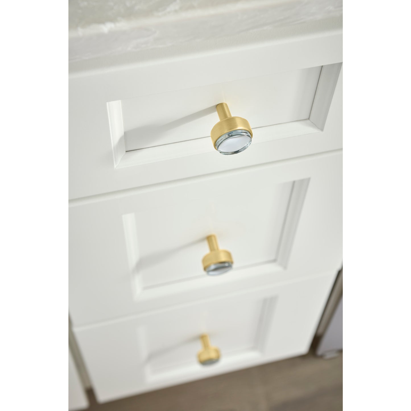 JEFFREY ALEXANDER 775BG Carmen 1-1/8" Diameter Mushroom Knob - Brushed Gold