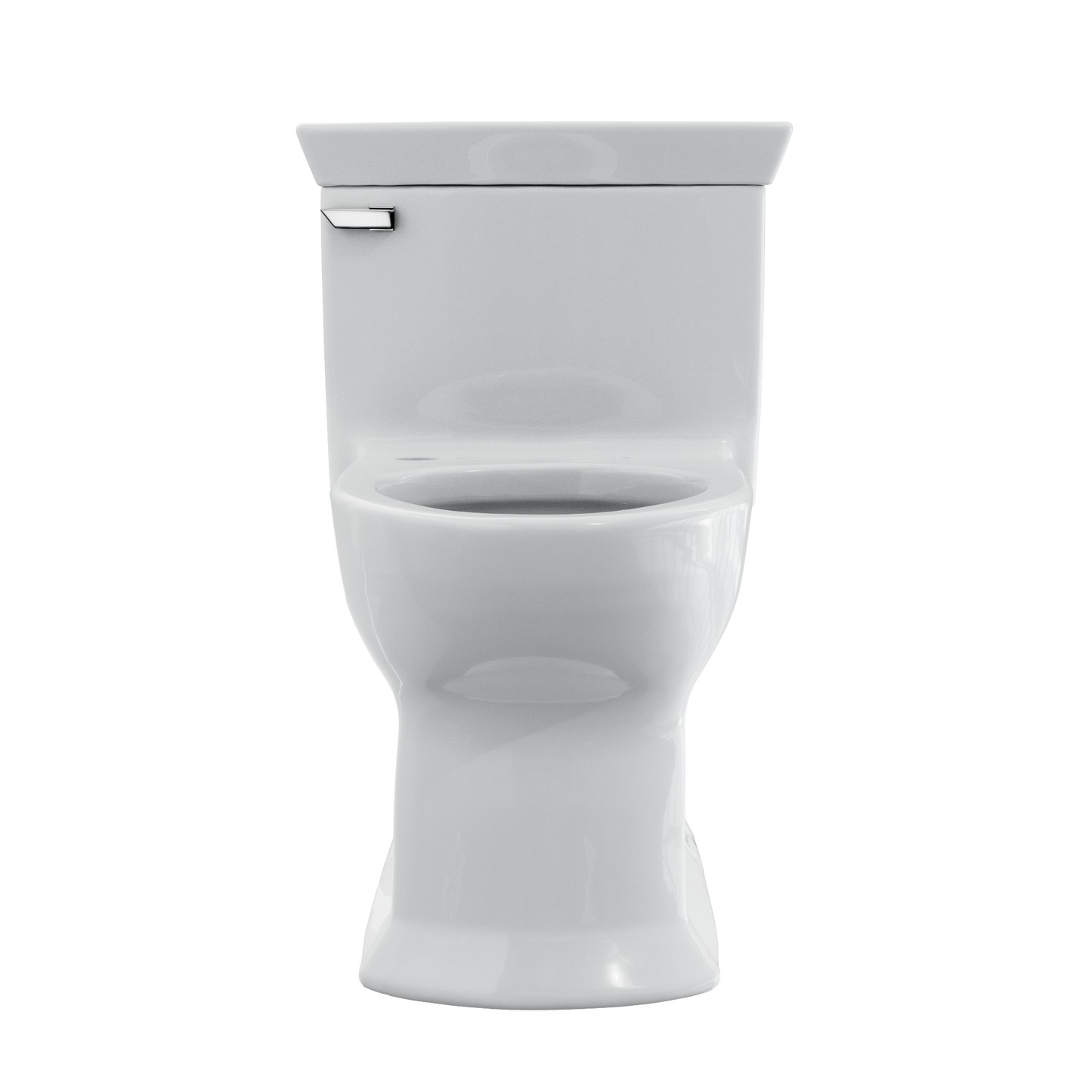 TOTO CST964CEFGAT40#01 Soiree One Piece Elongated 1.28 Gpf Universal Height Skirted Toilet With Cefiontect - Cotton White
