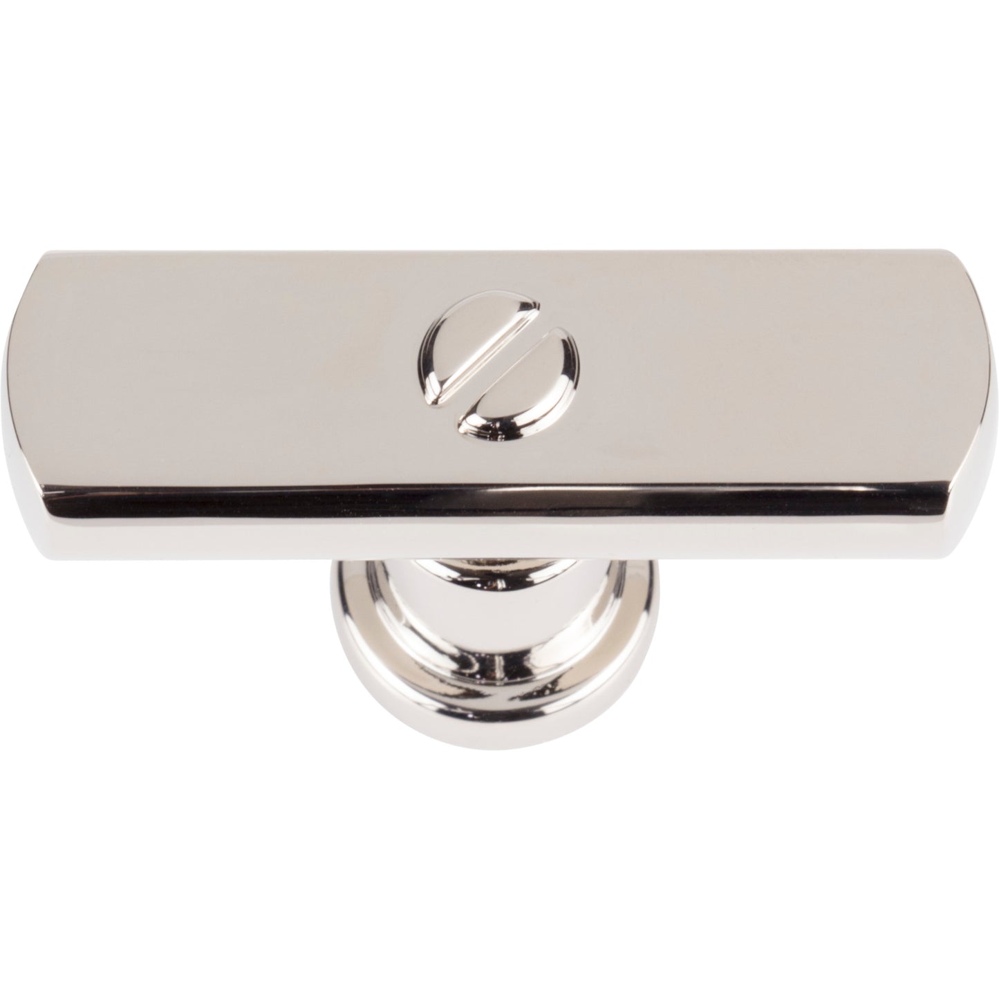 ATLAS A981-PN Everitt 2" Length Bar Knob - Polished Nickel