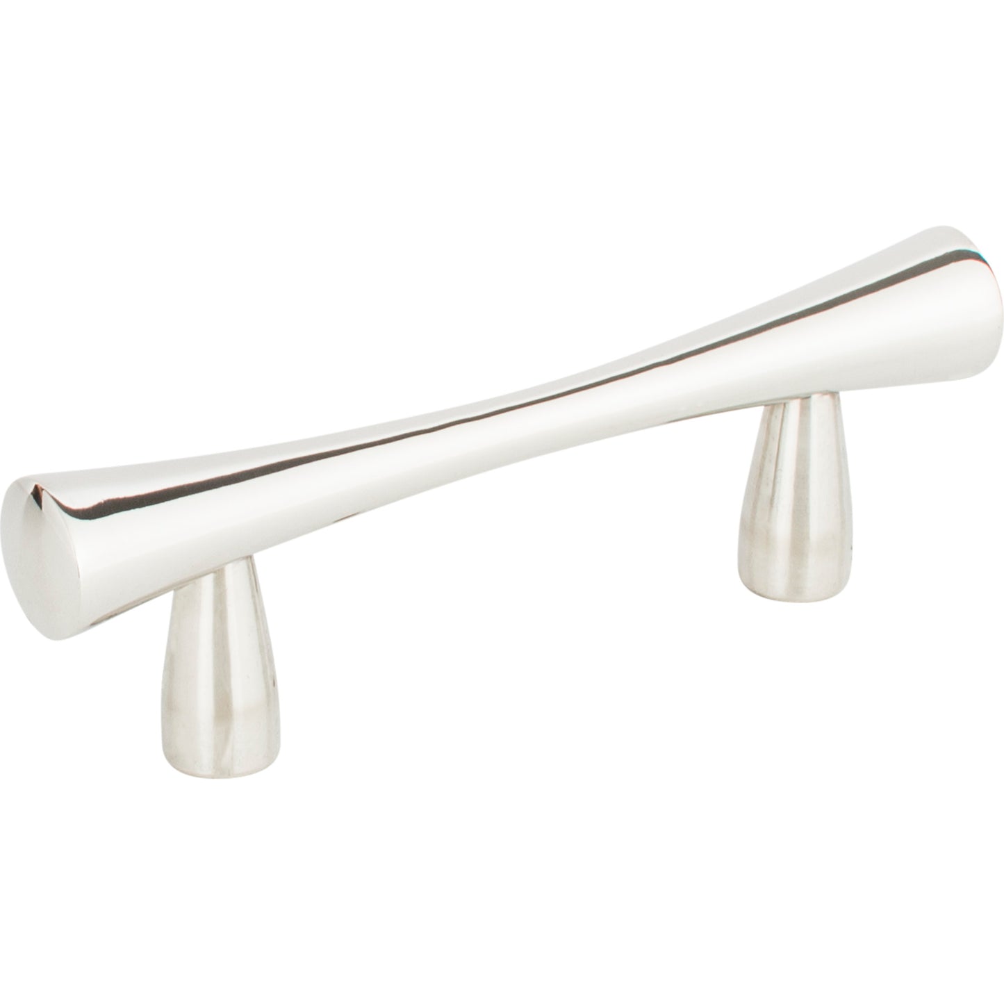 ATLAS A850-PS Fluted 2 1/2" Center to Center Bar Pull - Polished Stainless Steel