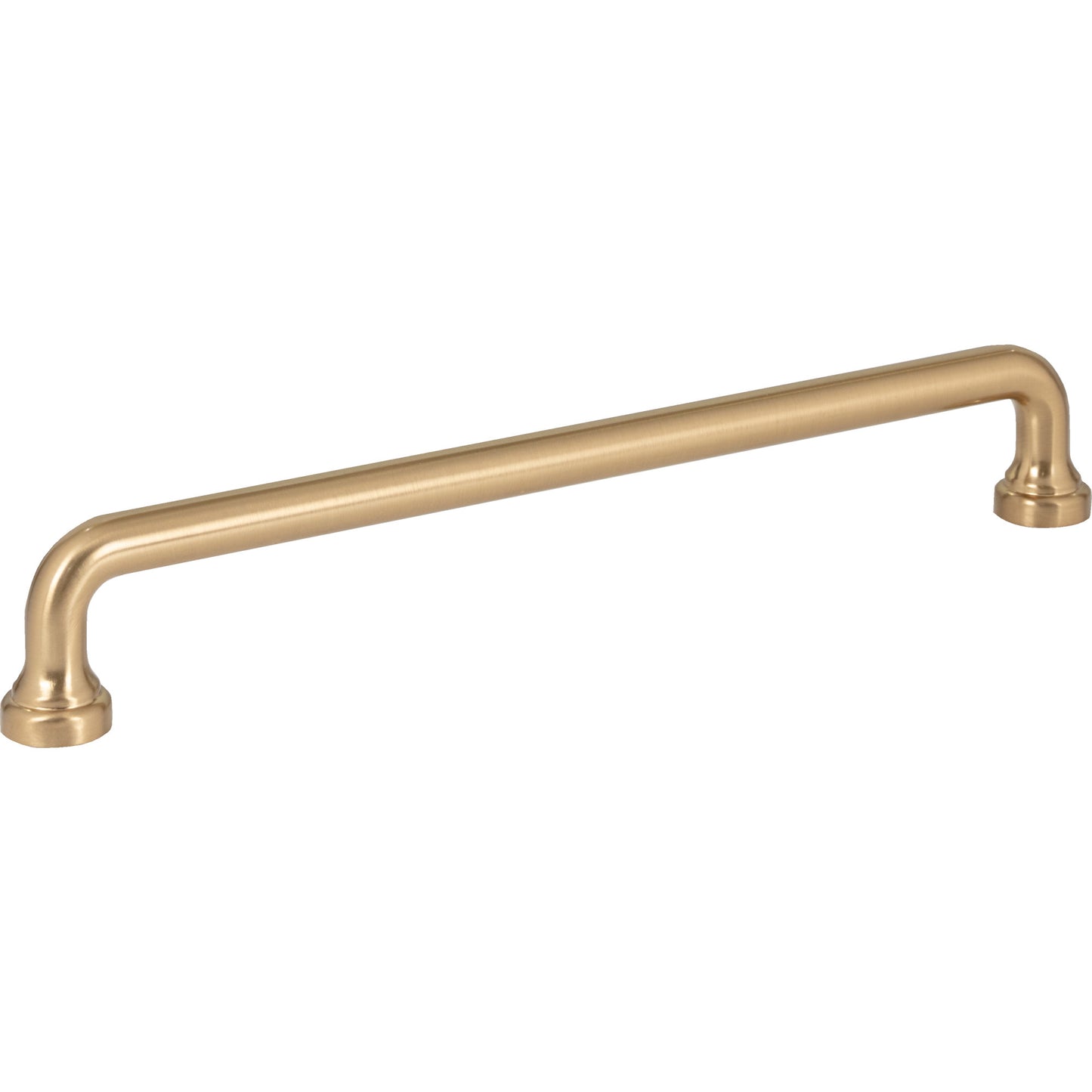 ATLAS A644-WB Malin 7 9/16" Center to Center Bar Pull - Warm Brass