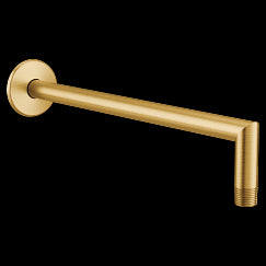 MOEN S110BG Arris Shower Arm In Brushed Gold