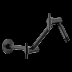 MOEN S116BL Shower Arm In Matte Black