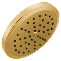 MOEN S178BG Greenfield One-Function 6-3/4" Diameter Spray Head Rainshower - Brushed Gold