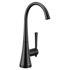 MOEN S5560BL One-Handle Single Mount Beverage Faucet - Matte Black