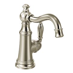 MOEN S62101NL Weymouth One-Handle Bar Faucet In Polished Nickel