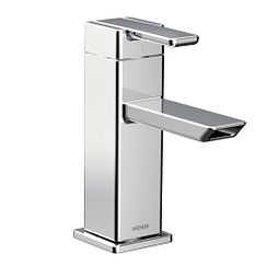 MOEN S6700 90 Degree Chrome One-Handle Bathroom Faucet