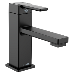 MOEN S6710BL 90 Degree One-Handle Bathroom Faucet - Matte Black