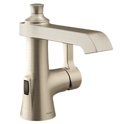 MOEN S6981EWBN Flara One-Handle Bathroom Faucet In Brushed Nickel