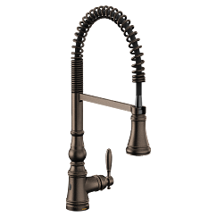 MOEN S73104EWORB Weymouth One-Handle Kitchen Faucet - Oil Rubbed Bronze
