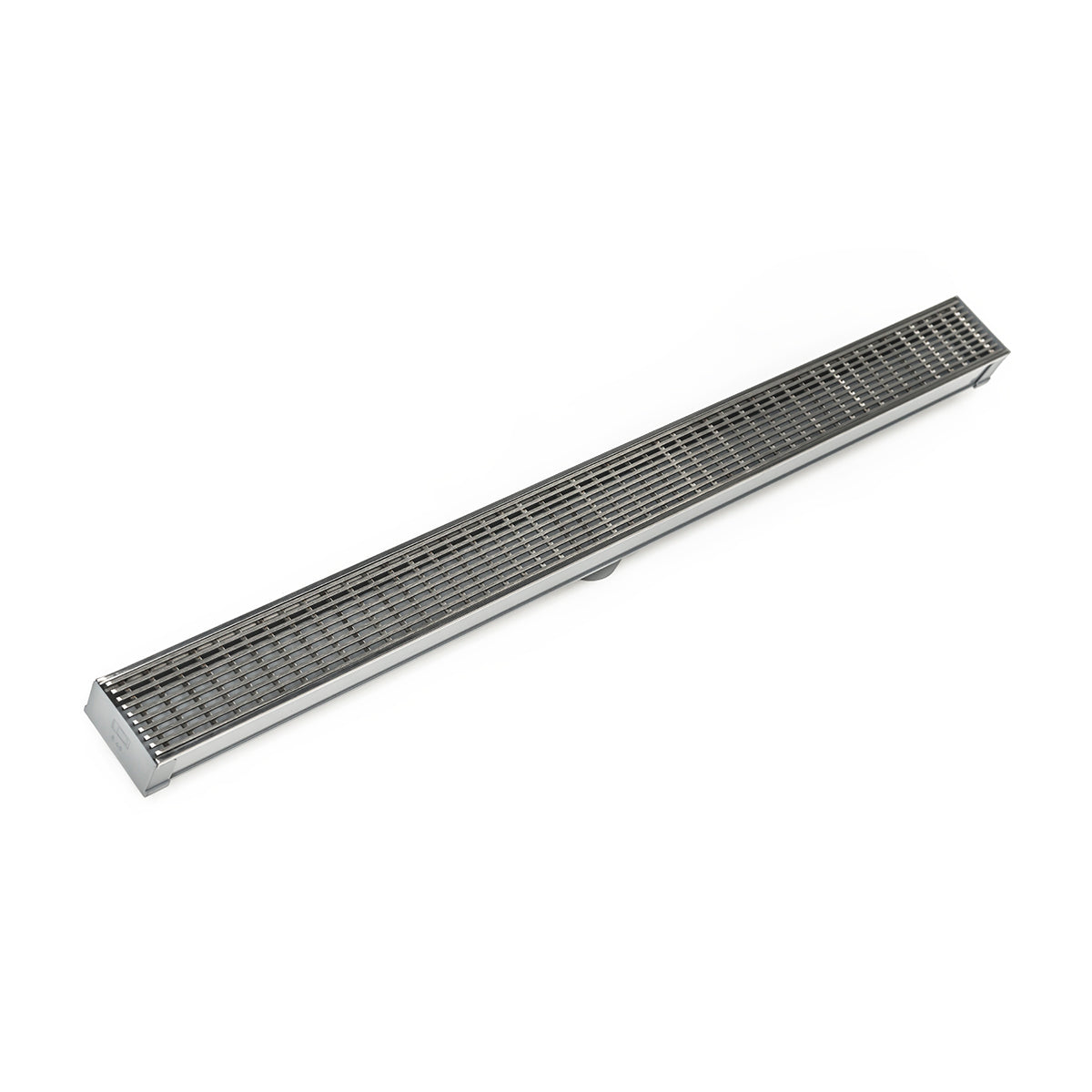 INFINITY DRAIN SAG 6548 SS S-AG 65 48" S-PVC Series Complete Kit with 2 1/2" Wedge Wire Grate in Satin Stainless