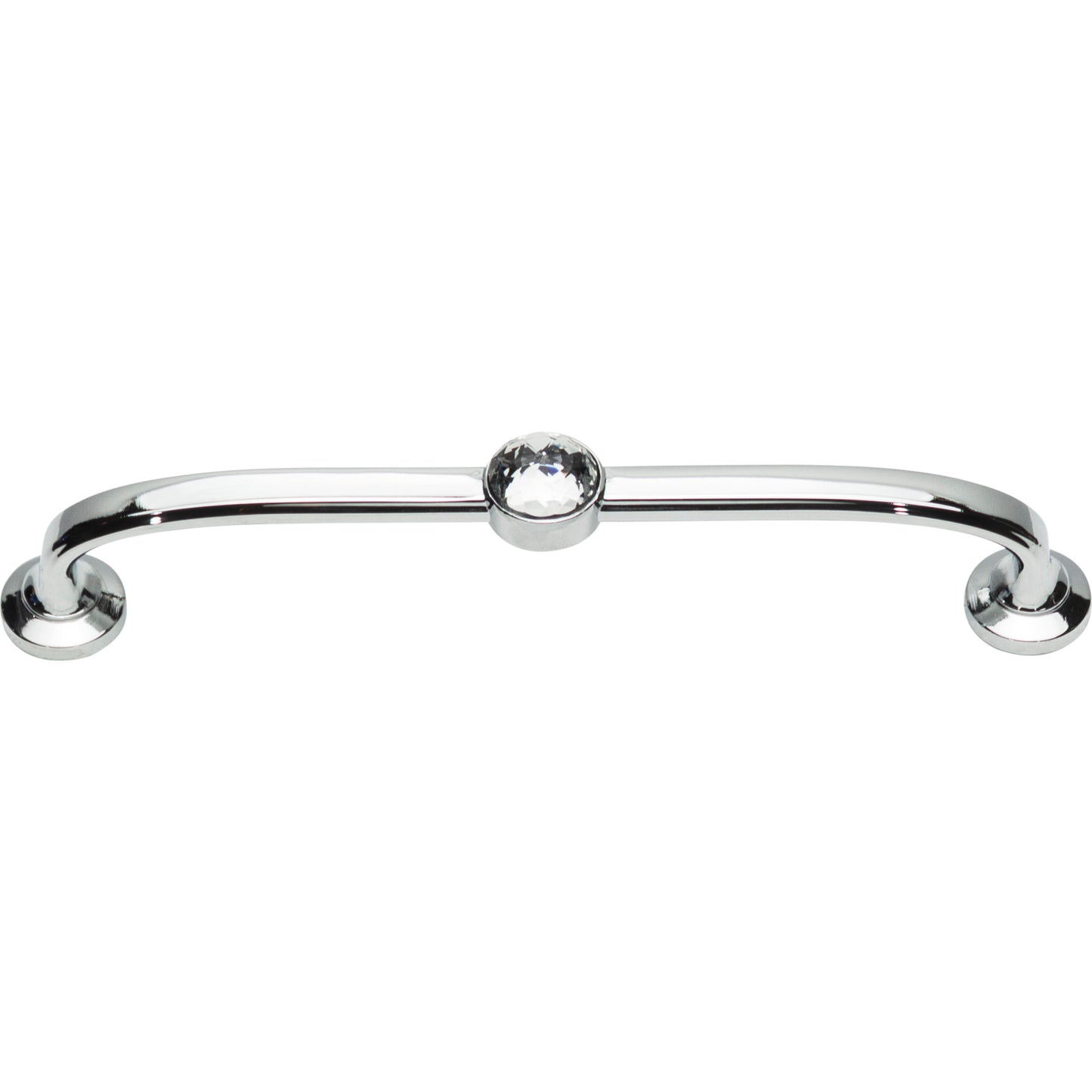ATLAS 345-CH Legacy Crystal 5 1/16" Center to Center Bar Pull - Polished Chrome