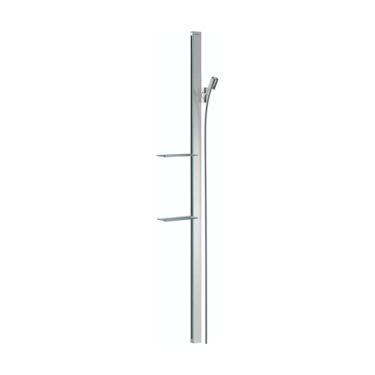 HANSGROHE 27645000 Chrome Unica Modern Wallbar