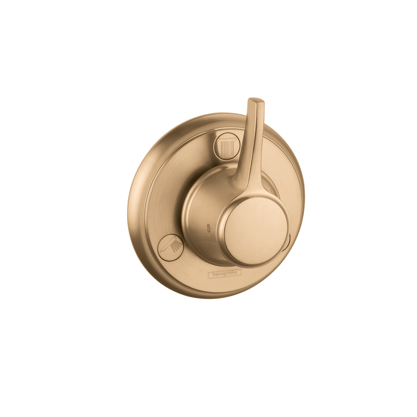 HANSGROHE 15934141 Ecostat Classic Diverter Trim Trio/Quattro - Brushed Bronze