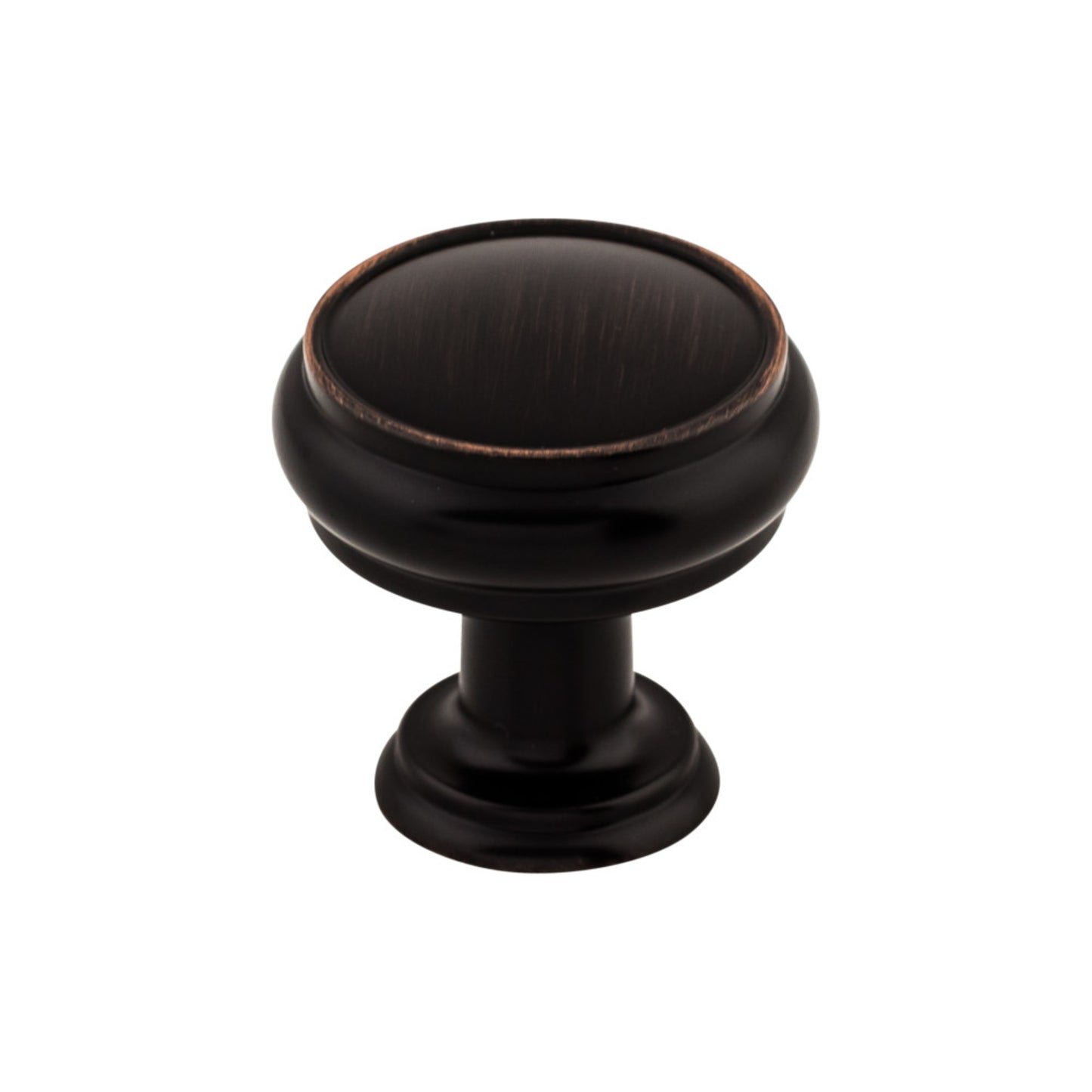 TOP KNOBS TK831TB Eden 1 3/16" Diameter Round Knob - Tuscan Bronze