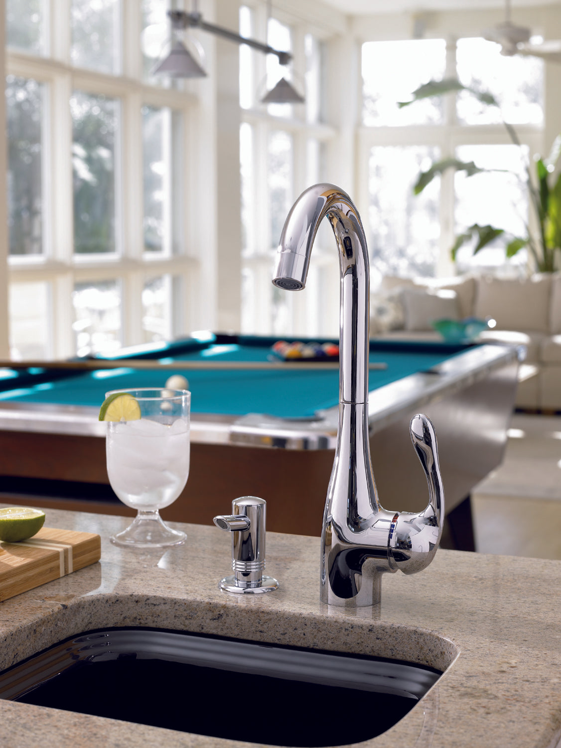 HANSGROHE 14801001 Chrome Allegro E Modern Kitchen Faucet 1.5 GPM