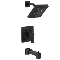 MOEN Iver Matte black Posi-Temp(R) tub/shower - Matte Black, T2683EPBL