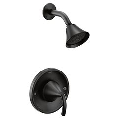 MOEN T2742EPBL Glyde Posi-Temp(R) Shower Only In Matte Black