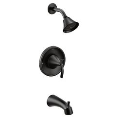 MOEN T2743EPBL Glyde Posi-Temp(R) Tub/Shower In Matte Black