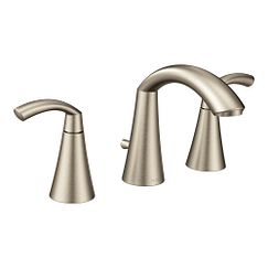 MOEN T6173BN Glyde Two-Handle Bathroom Faucet In Brushed Nickel