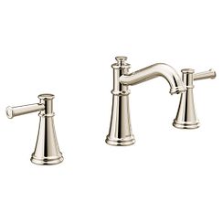 MOEN T6405NL Belfield Two-Handle Bathroom Faucet In Polished Nickel