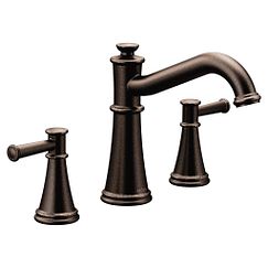 MOEN T9023ORB Belfield Two-Handle Roman Tub Faucet In Oil Rubbed Bronze