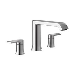 MOEN T908 Genta LX Two-Handle Roman Tub Faucet - Chrome