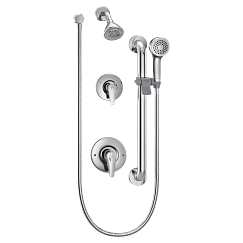 MOEN T9342GBM15 Commercial Transfer Posi-Temp(R) All-Metal Trim Kits In Chrome