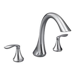 MOEN T943 Eva Two-Handle Roman Tub Faucet - Chrome