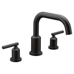 MOEN T961BL Gibson Two-Handle Roman Tub Faucet In Matte Black