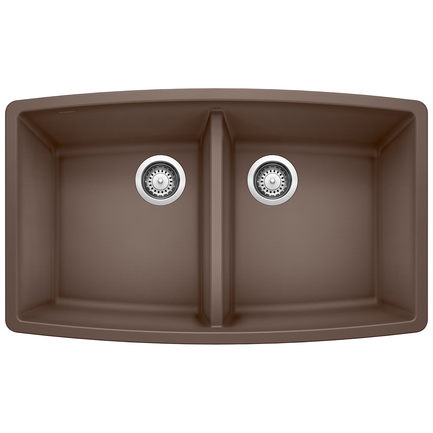 BLANCO 440068 Performa Performa SILGRANIT 33" 50/50 Double Bowl Undermount Kitchen Sink - Cafe in Cafe