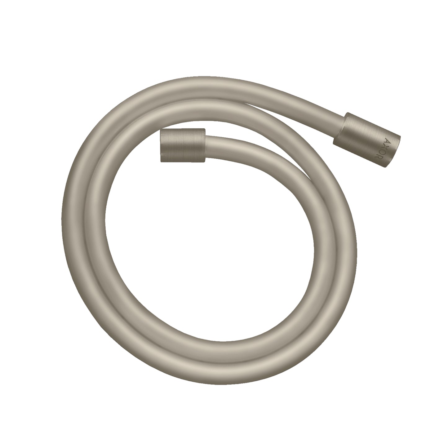 AXOR 28286820 ShowerSolutions Techniflex Hose with Cylindrical Nut, 63" - Brushed Nickel