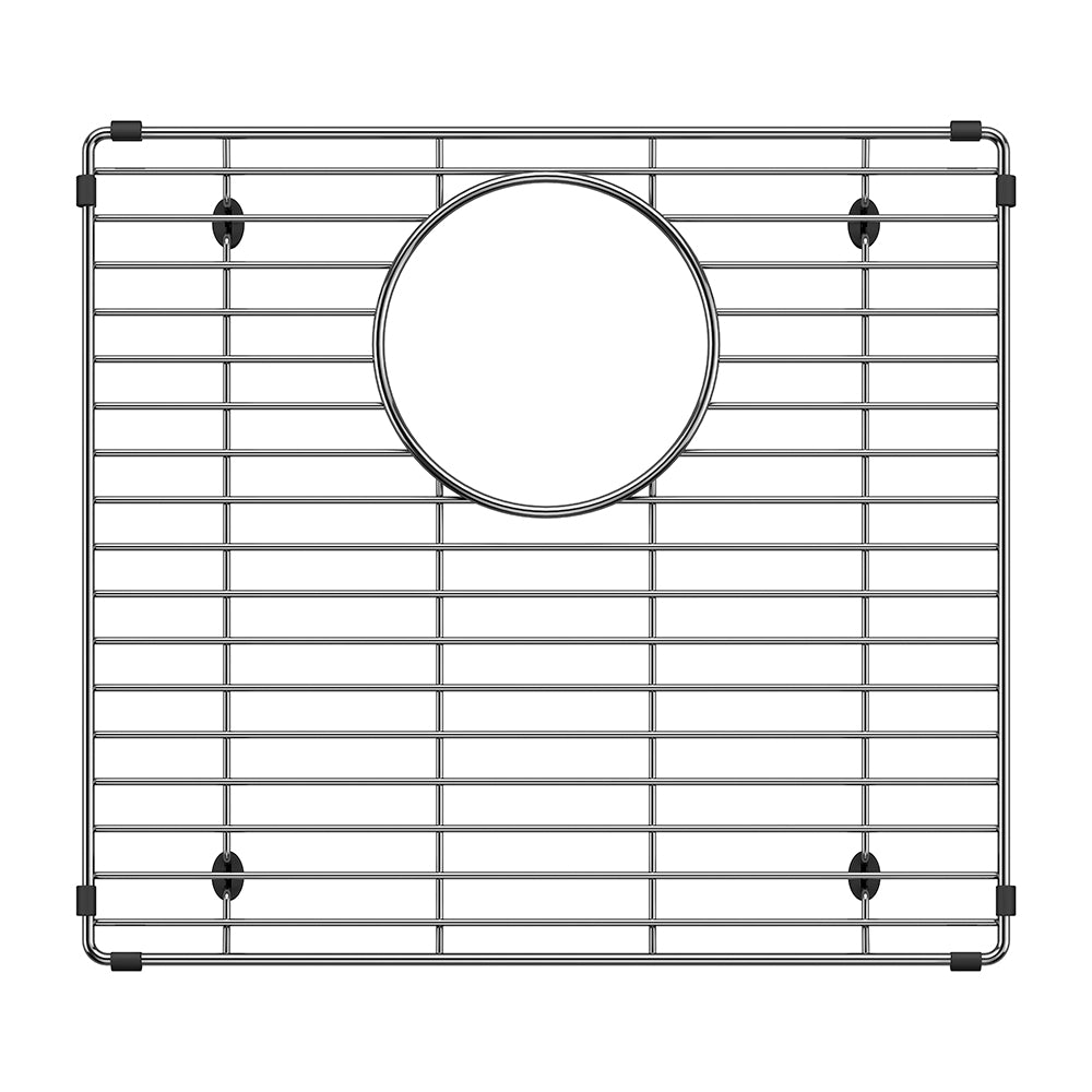 BLANCO 237526 Ikon Stainless Steel Sink Grid for Ikon 60/40 Sink - Large Bowl in Stainless Steel