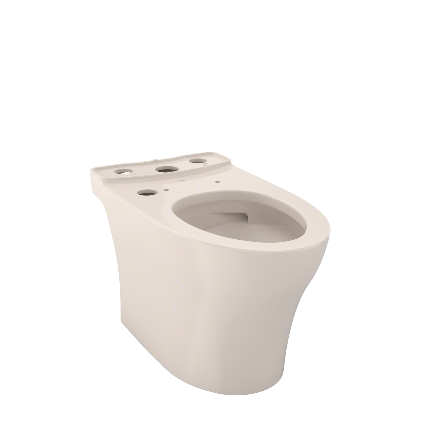 TOTO CT446CEFGNT40#12 Aquia Iv Elongated Universal Height Skirted Toilet Bowl With Cefiontect - Sedona Beige