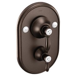 MOEN TS32100ORB Weymouth Posi-Temp(R) With Diverter Tub/Shower Valve Only In Oil Rubbed Bronze